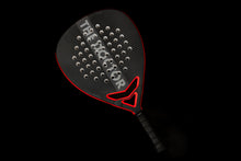Load image into Gallery viewer, The Doctor Black: 12K Carbon Fiber Face Padel Racket