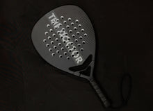 Load image into Gallery viewer, The Darth Doctor: 12k Carbon Fiber Face Padel Racket